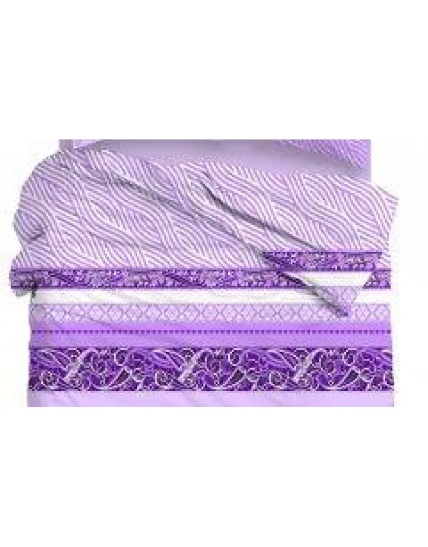 Posteljnina KREP vijola