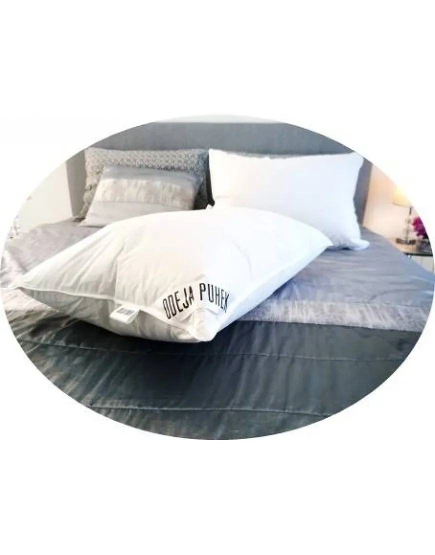 Vzglavnik iz gosjega puha in perja 70x50 cm