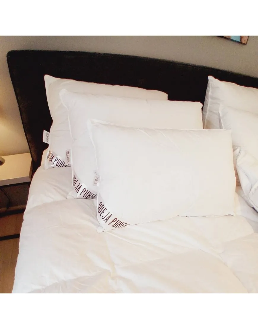 Vzglavnik iz gosjega puha in perja 80x60 cm