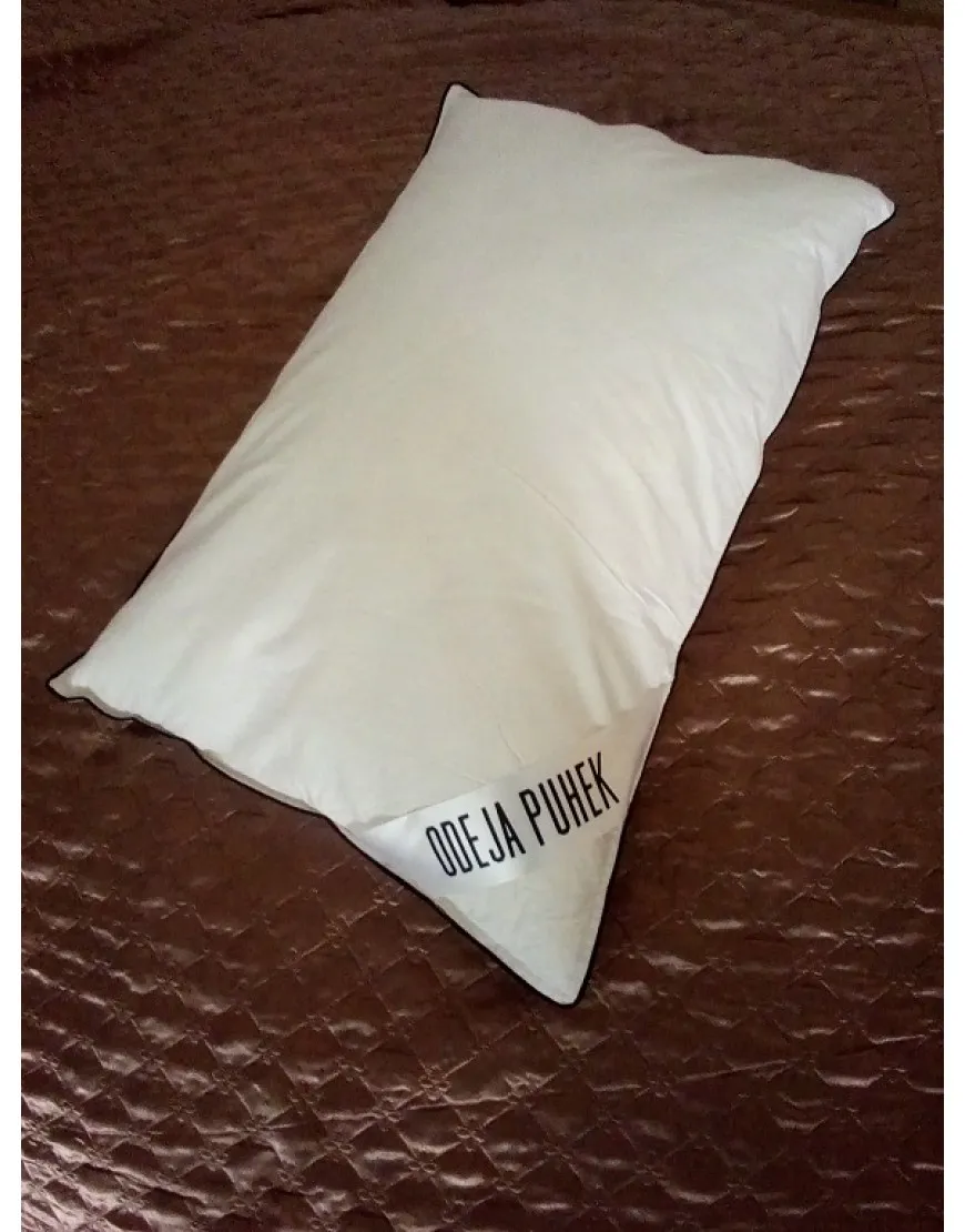 Vzglavnik iz gosjega puha in perja 70x50 cm