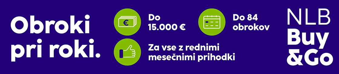 NLB obroki pri roki - hiter potrošniški kredit